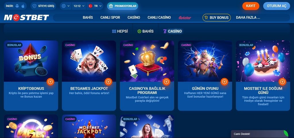 Jaké atributy Mostbet nabízí?