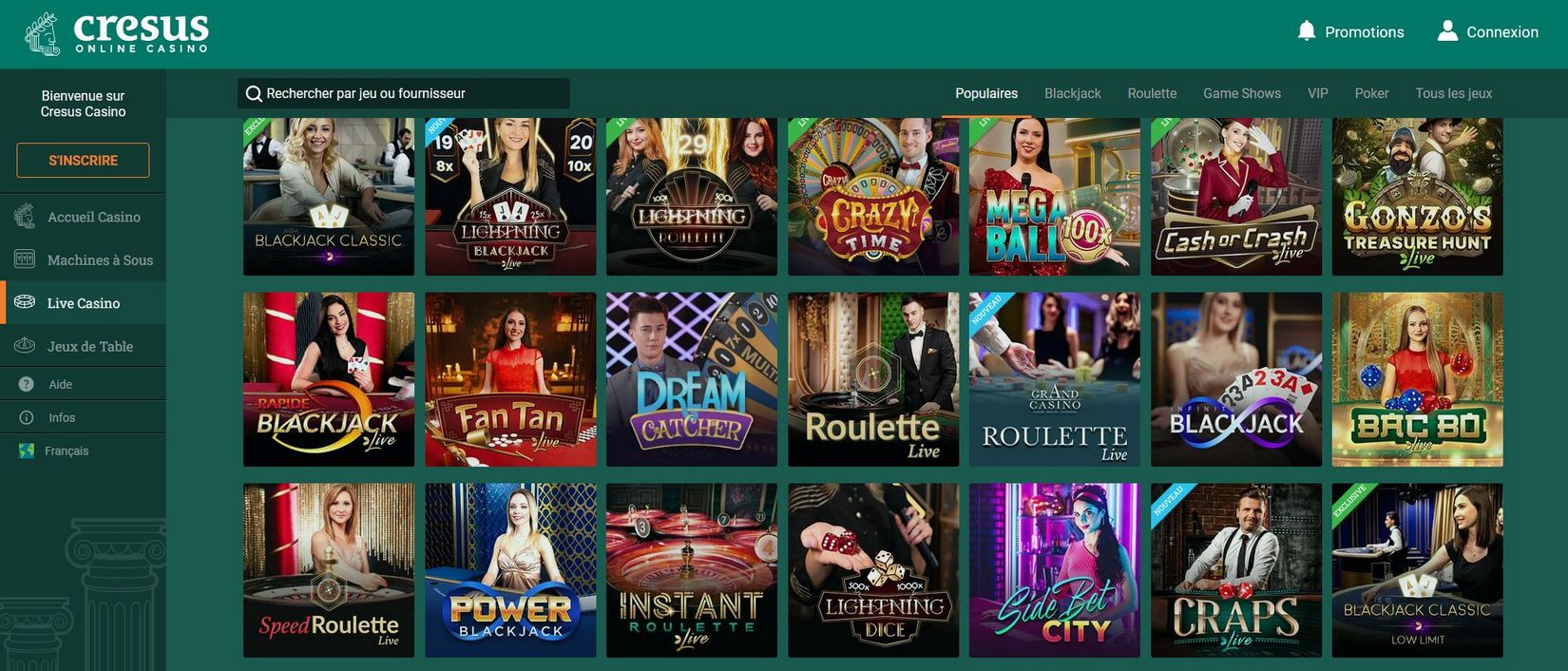 Cresus Casino